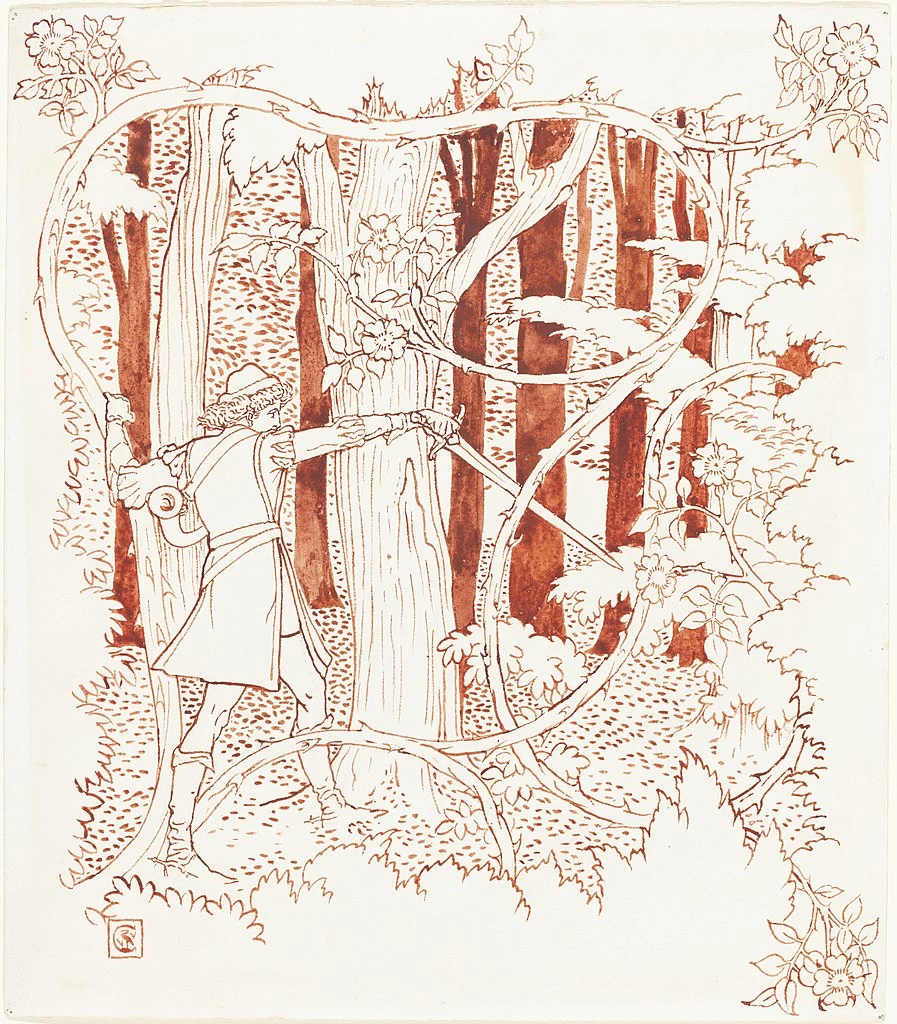 Il principe azzurro nella foresta - National Gallery of Art, Washington DC